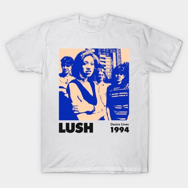 Lush band / Desire T-Shirt by Aprilskies